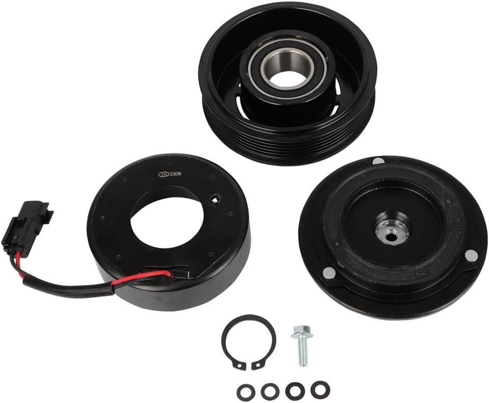 ECCPP AC Clutch 2008-2012 for Ford Taurus 3.5L 2009-2012 for Lincoln MKS MKT 3.7L Fast Cooling AC Compressor Clutch