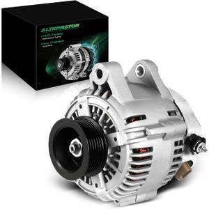 Stable Output Alternator for:-Toyota Sienna Ce Le Xle 1998 1999 2000 2001 2002 2003 3.0L V6, 12V 100Amp 6-Grooves Pulley CW, Upgraded Replacement Alternator, OE# 27060-0A040 270600A040 13806N