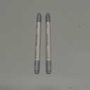 ARTISTRO 2 Silver Dual-Tip Acrylic Paint Pens - Multisurface Markers for Glass, Rock, Fabric, Wood, Plastic & More - 1 mm Fine & Brush Tips