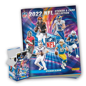 2022 Panini NFL Sticker & Card Collection Booklet Two Pcs