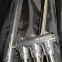 C Stand With Boom Arm - Photography Light Stand, Max Height 10.5ft/320cm, 4.2ft/128cm Holding Arm, Stainless Steel Heavy Duty Silver (CXJH01)