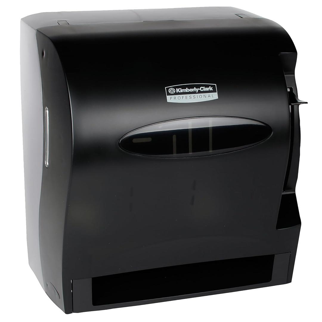 Kimberly Clark Professional Levermatic Roll Paper Towels Dispenser (09765), Manual, Smoke (Black)