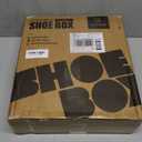 SEE SPRING 12 Pack Shoe Storage Box, Clear Plastic Stackable Shoe Organizer for Closet, Space Saving Foldable Shoe Rack Sneaker Container Bin Holder (Large Fit Size 9)