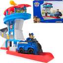 Paw Patrol Lookout Tower, 20-Inch Tower with Chase Action Figures, Rescue Vehicle & Launcher, Kids Toys for Boys & Girls Ages 3 and Up