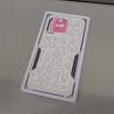 [5 in 1 for iPhone 14 Pro Max Case,with 2 Pack Screen Protector + 2 Pack Camera Lens Protector,Heavy-Duty Tough Rugged Lightweight Slim Shockproof Protective Case for Women,Cute White Leopard