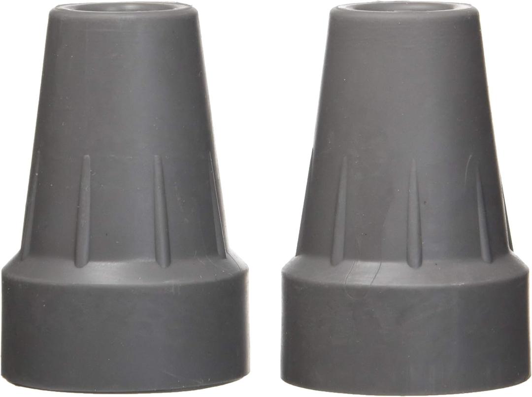 Medline G00842 Guardian Super Crutch Tip, Gray, 7/8 Inch