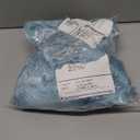 XeGe Shaggy Faux Fur Body Pillow Cover, Tie Dye Fluffy Bed Pillow Case with Zipper, Turquoise Print Soft Plush Long Pillow Sham, Fuzzy Hug Pillow for Bedroom Home Decoration 20"x54" Tie Dye Teal