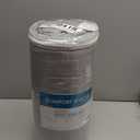 Comfort Spaces Kienna Quilt Set- Double Sided Stitching Design Summer Blanket, Lightweight, Soft, All Season Bedding Layer, Matching Sham, Grey, Coverlet Full/Queen(90"x90") 3 Piece