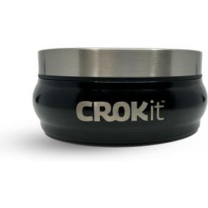 CROKit Extra-Large Insulated Food Bowl Stainless Steel Thermal Lunch Container for Hot or Cold Meals, Keeps Warm Food Warm for Hours - Leak-Resistant Portable Bowl for Work, Travel & Outdoor Use