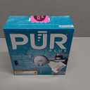 PUR PLUS Horizontal Faucet Mount Water Filtration System with 3-in-1 Lead Reducing Filter for Great-Tasting Filtered Tap Water, Lasts 100 Gallons, Fits Most Kitchen or Bathroom Faucets, Chrome
