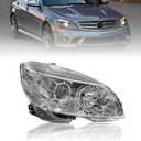 Right Halogen Headlight Assembly For Mercedes Benz W204 C Class C300 C230 C350 2008-2011 Headlamp