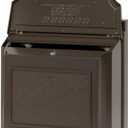 Whitehall Wall Mailbox - Locking - French Bronze,Extra Large