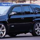 Window Visors Rain Guards for 2002-2009 Chevy Trailblazer, Out-Channel Window Vent Wind Deflectors Visors Shades for 2006-2009 Trailblazer SS
