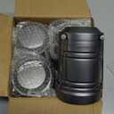 4 Pack Camping Lanterns, Battery Powered LED Lantern for Hurricanes, Power Outages, and Outdoor Use
