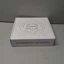 Upgraded Nail Dust Collector with Hand Rest, 10 Speeds, Reusable Filter, Quiet & Rechargeable, Professional Nail Fan Dust Tech Machine for Acrylic Gel Nails Polishing, Salon & Home, White