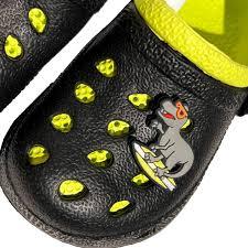 B COMBO CLOG BLK/LIME 13
