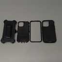 OtterBox Defender Series Case for Apple iPhone 12 & iPhone 12 Pro - (Black) (6.1", Black)