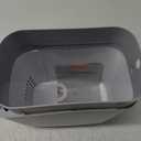 CTIME Touchless Automatic Bathroom Trash Can with Lid - 3 Gallon Slim Motion Sensor Garbage Can for Bedroom, Kitchen, Office - White (6" W x 11" L x 13" H)