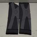 Full Leg Sleeves Long Compression Leg Sleeve Knee Sleeves Protect Leg, for Man Women Basketball, Arthritis Cycling Sport, Size Medium