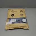 Womens French Terry Wide Leg Sweatpants Jeans Stretch Breathable Comfort Pants for Casual & Workout Y2K Clothes (Blue, M)