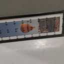 upsimples 8x24 Picture Frame, Display Pictures 6x22 with Mat or 8 x 24 Without, Wall Hanging Photo Frames, Black, 1 Pack