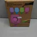 Unbreakable Silicone Glasses | Set of 4 | BPA-Free | Bali Collection | Stemmed | 12oz