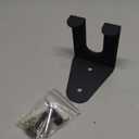 Olympic Barbell Hanger,Garage Gym Bar Wall Rack,Vertical Barbell Mount Rack,Black Powder Coated,Space Saving Commercial or Home Gym Accessory,Holds Under 33mm Bar Size