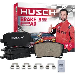 HUSCH D1108 Rear Ceramic Brake Pads Kit Fit For Audi A3 2006-2010, For A4 2005-2009, For A6 2006-2011, For Volkswagen CC 2009-2016