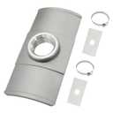 60012 Bung Kit, Upgraded Ceramic Thermal Insulation Gasket & 304 Stainless Steel Exhaust Pipe Clamp with Thread Size of M18 x 1.5