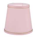 Lurrose Modern Fabric Lampshade 5.9 Inch Lightweight Cloth Lamp Cover for Ceiling Light Home Office Decor Easy Installation Pink