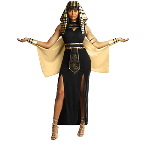 Morph Queen Cleopatra Costume for Women - Egyptian Halloween Costume - Classic Cleopatra Dress for Parties M
