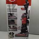 Hoover Rewind Pet Upright Bagless Vacuum Cleaner for Carpet and Hard Floors, Automatic Cord Rewind, Above Floor Cleaning Corded Vacuum Cleaners for Home Use