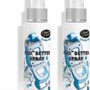 Clean-n-Fresh Toilet Spray, Ocean Mist, Air Freshener Bathroom Spray, Toilet Bathroom Odor Deodorizer, 6.8 Fl.Oz - Sea Salt, Jasmine & Bergamot