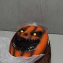 Spooktacular Creations Scary Scarecrow Costume for Kids, Halloween Costume for Boys w/Pumpkin Head, Pumpkin Outfit for Boys (Small(5-7 yr))