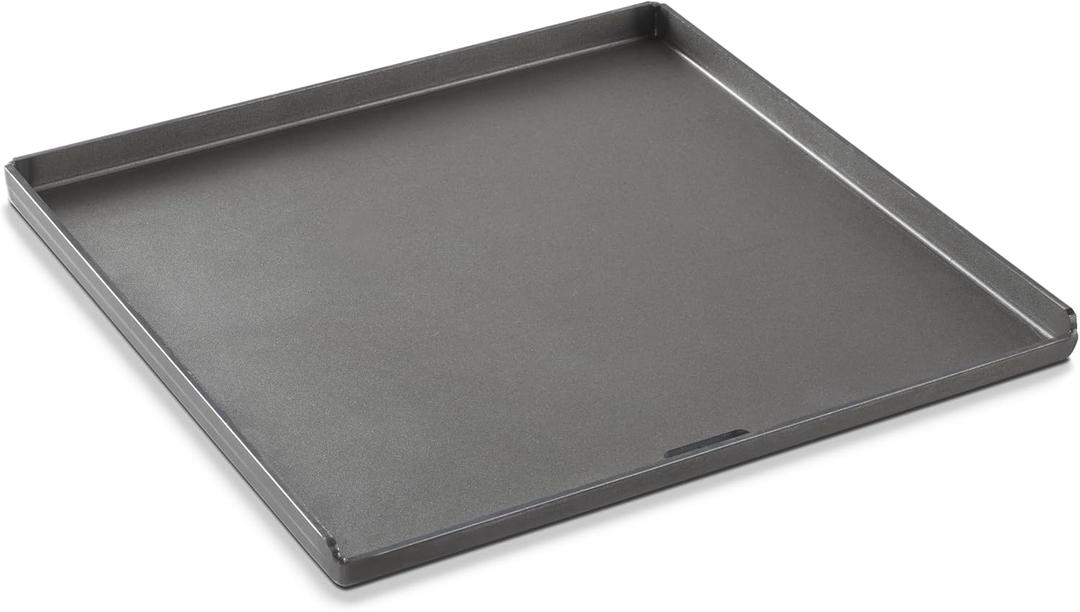 Weber Crafted Large Format Griddle Ready Not Rusty – Carbon‑Steel Griddle for Genesis, Spirit, Searwood, 
Works with 2022 Genesis grills E-325s, EX-325s, S-325s, or SX-325s with the addition of the Weber Crafted Frame Kit