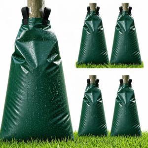 Tree Watering Bags Slow Release:20 Gallon - Reusable Water Bags for Trees - Slow Lrrigation Suitable for Newly Planted or Established Trees in Hot Weather- 5 Pack