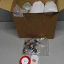 9 Sets Christmas Potpourri Simmer Pot 25 oz Glass Mason Jars with Lids Hot Chocolate Cinnamon Storage Include Mason Canister Tags Pine Branches for Holiday DIY Christmas Cookie Candy Jars