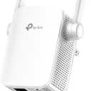 TP-Link N300 WiFi Extender(TL-WA855RE)-Covers Up to 800 Sq.ft, WiFi Range Extender Supports up to 300Mbps Speed, Wireless Signal Booster and Access Point for Home, Single Band 2.4Ghz Only