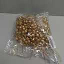 Lvydec 16pcs Christmas Glitter Berries Stems, 7.8" Artificial Christmas Picks for Christmas Tree Ornaments, DIY Xmas Wreath, Crafts, Holiday and Home Decor (Champagne)