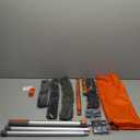 Eazer 64'' Squeegee Window Cleaner 2 in 1 Rotatable Window Cleaning Tool Kit with Telescopic Pole, Window Washing Equipment with Bendable Head for Indoor/Outdoor Window and Car Glass