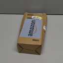 Leather Steering Wheel Cover, Breathable, Anti Slip & Odor Free, Black and Orange (Round-Middle[14.5''-15''])