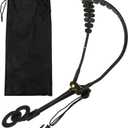 Saxophone Harness Alto Sax, Adjustable Length, Leather Strap with Wide Pads, Double Shoulder Harness with Metal Beam Snap & 360 Swivel Hook, Reduce Neck Strain, Comfortable Sax for Alto Tenor