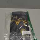 DARUNAXY 50th Birthday Black Gold Party Decoration, Back in 1975 Banner 50 Year Old Birthday Party Poster Supplies Vintage 1975 Backdrop Photography Background for Men & Women 50th Class Reunion Decor