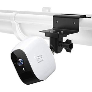 TIUIHU Camera Gutter Mount for eufyCam 2C/eufyCam E/eufyCam 2,Outdoor Bracket Mounting for eufy Camera (Black)