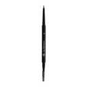 Eye Embrace Liz Micro-Tip Pen: Medium Gray Ultra-Fine Micro Eyebrow Pencil Waterproof, Double-Ended Automatic Micro-Tip & Spoolie Brush, Cruelty-Free