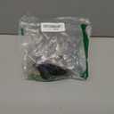 Flat Hair Clip 6 pcs Lay Down Claw Clips Hair Accessories for Women -Brown