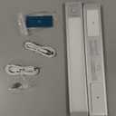 10inch Under Cabinet Lighting, 2 Pack Rechargeable Motion Sensor Light Indoor, 5 Levels Dimmable Magnetic Closet Lights, Wireless Under Counter Lights for Kitchen, Stairs (Warm White Light)