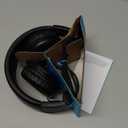 JLab Studio Wired On-Ear Headphones, Black, Tangle Free Cord, Ultra-Plush Faux Leather with Cloud Foam Cushions, 40mm Neodymium Drivers with C3 Sound (1 Pack)