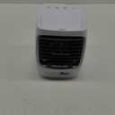Ontel Arctic Air Turbo Chill Evaporative Cooler with HydroChill Technology, 4-Speed Portable Air Cooler Fan, Up To 8 Hr Per Fill, 7-Color LED, Simple & Whisper Quiet Operation, for Home or Office Use