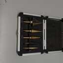 Step Drill Bits, 5PCS HSS Titanium Step Drill Bit Set, 50 Sizes High Speed Steel Step Bits for Metal with Aluminum Case